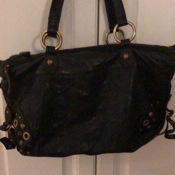 Black leather Clark's purse - Picture 2 of 3